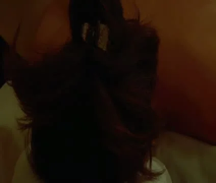 Close-up of woman's back being massaged Stock Footage 21626111