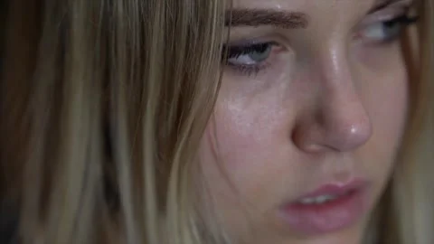 Close up of woman's face Stock Footage 251986185