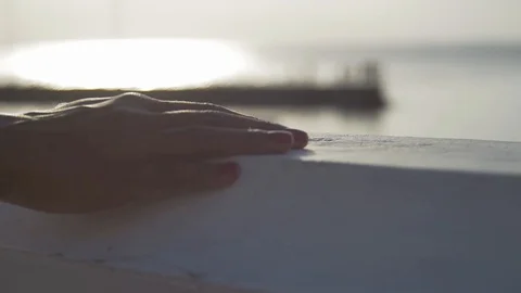 Close up of a woman's hand 2 Stock Footage 128075149