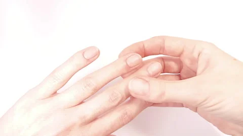Close-up woman's hands Stock Footage 256973574