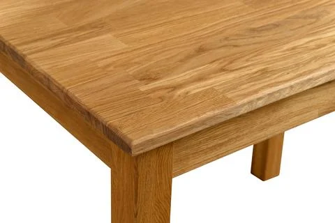 Close Up of Wooden Table Corner 写真素材