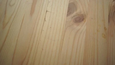 Close up of wooden table, shoot macro texture. Carpenter white cover Video stock 104191738