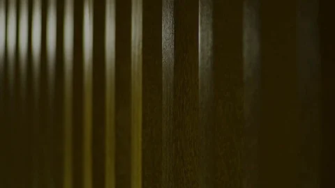 Close up of wooden wall texture pattern Stock Footage 128961641