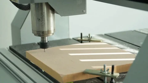 A close-up of the work of the drilling machine. Stock Footage 84785880