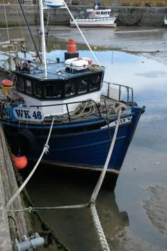 A close up of working boat Stock Photos