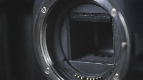 Camera Shutter Opening and Closing Stock Video Footage | Royalty Free ...
