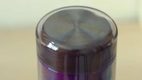 Close-up of a working coffee grinder with transparent lid Stock Footage 146652681