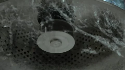 Close-up of a Working Cotton Candy Machine Stock Footage 309138651