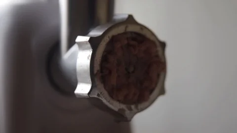 Close up of working grinder Stock Footage 122586461