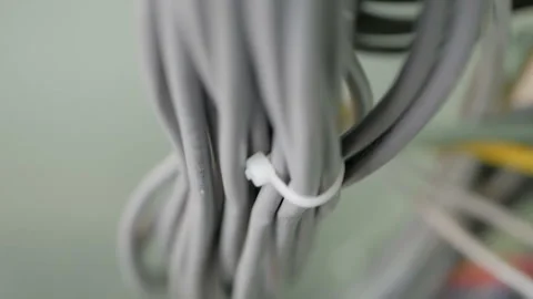 Close up of working Intranet server. Stock Footage 112182866