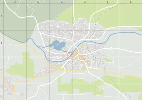 Close-up of world map structure Stock Illustration