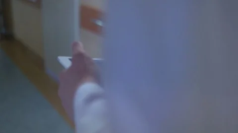 Close-up of x-ray on the tablet Stock Footage 75131520