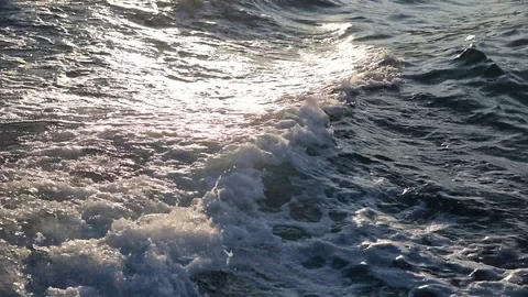 Close up yacht train in slow motion Stock Footage 114646536