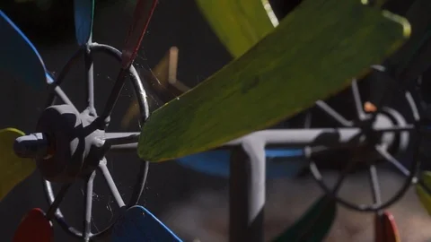 Close up yard art 2 1 Stock Footage 107119998