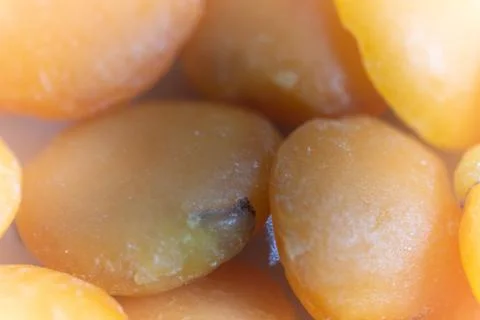 Close-up of yellow lentils, a nutritious legume, ready for cooking or consump Stock Photos