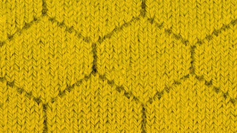 Close-up of yellow texture fabric cloth, textile background. Stock Footage 249955650
