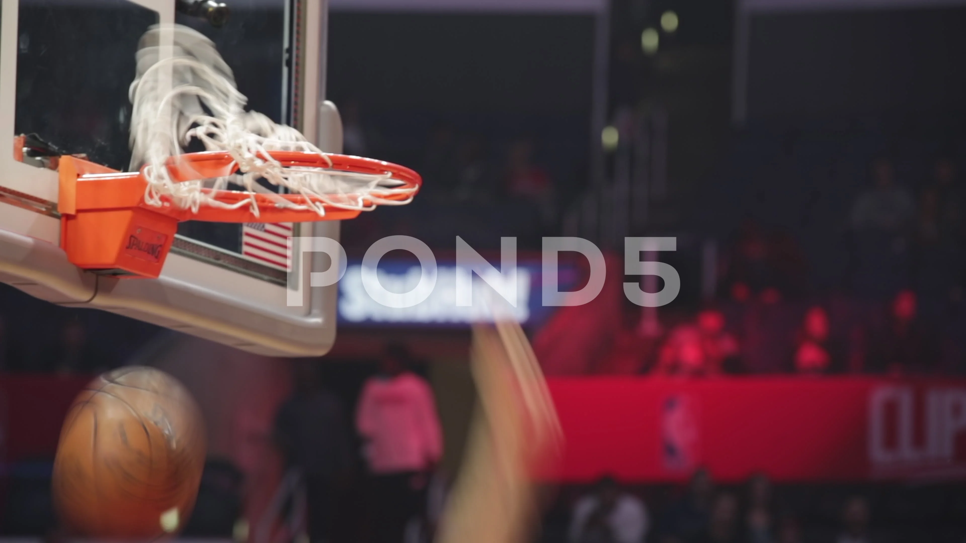 Premium AI Image  Closeup shoot of basketball inside miami heat basketball  court with water splash