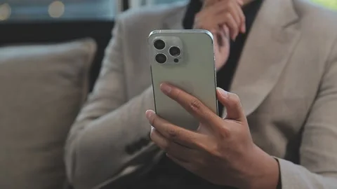 Close up young businessman analyzing project statistics working on computer.. Stock Footage 276197986