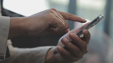 Close up young businessman analyzing project statistics working on computer.. Stock Footage 276197987