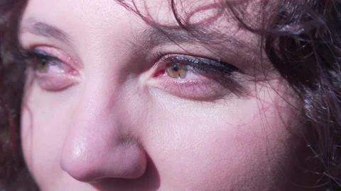 Close up of a young girl  Video stock 142808257