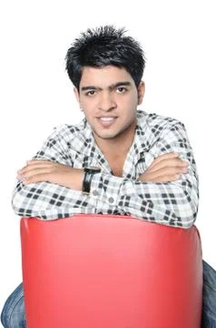 Close up of a young indian boy. Stock Photos