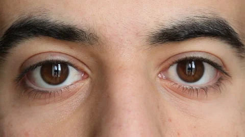 Close Up of Young Man Eyes Stock Footage 3909607
