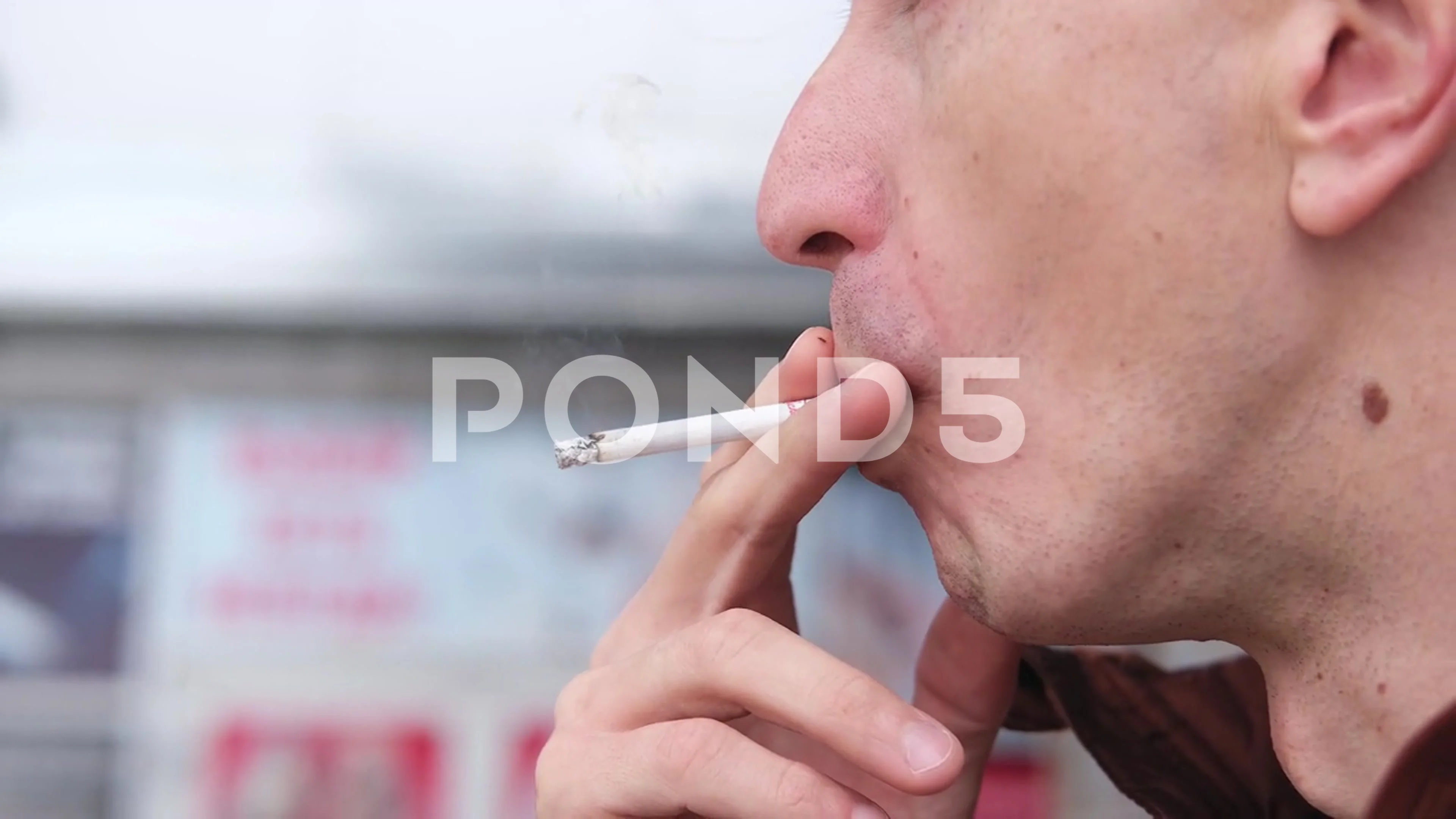 Close Up Of A Cigarette - Stock Video