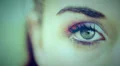 Close up of young woman's eye HD Footage