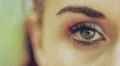 Close up of young woman's eye HD Footage