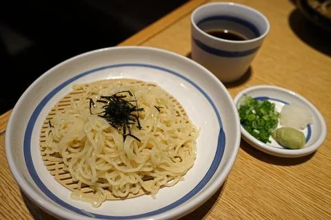 Close up Zaru soba Stock Photos