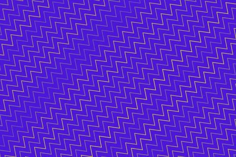 Close-up of zigzag pattern on vibrant blue fabric Stock Illustration
