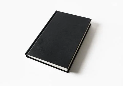 Closed blank book Stock Photos