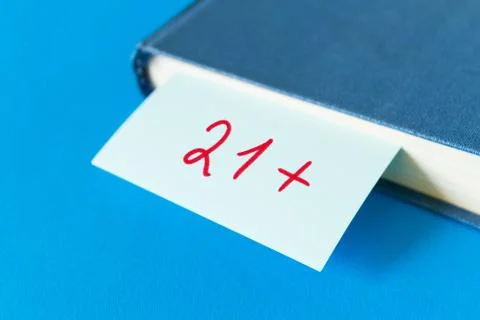 Closed book with bookmark Stock Photos