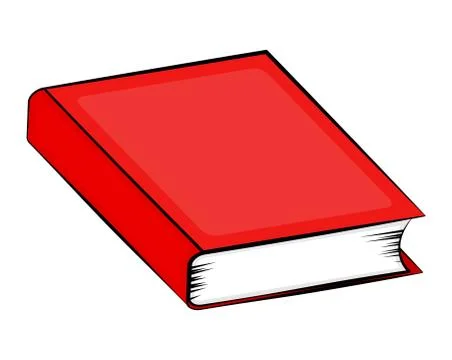 Closed book cartoon vector symbol icon design. Beautiful illustration isolate Stock Illustration