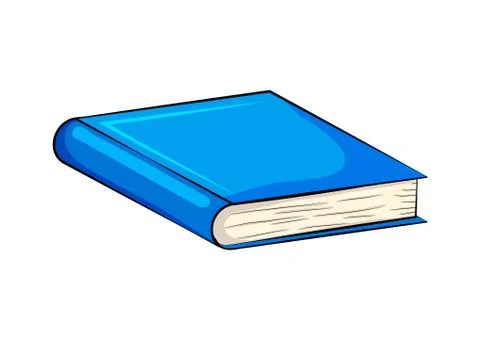 Closed book cartoon vector symbol icon design. Beautiful illustration isolate Stock Illustration