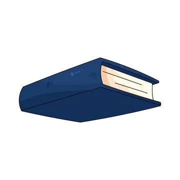 Closed book Stock Illustration