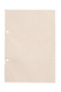 Closed book on white background. Stock Photos