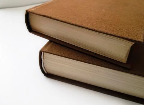 Closed books Foto stock