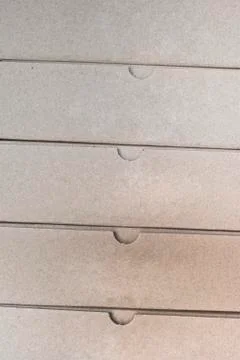 Closed brown box tower Stock Illustration