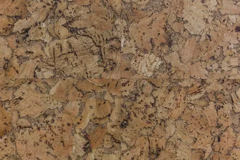 Closed up of brown cork board abstractpattern texture background Stock Photos
