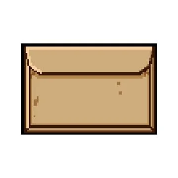 Closed brown paper envelope mail communication concept イラスト素材