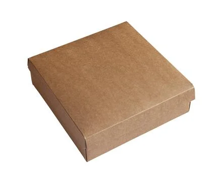 Closed Cardboard Box Stock Photos