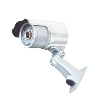 Closed circuit camera isolated Stock Photos