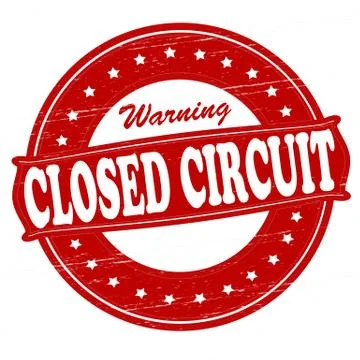 Closed circuit Stock Illustration