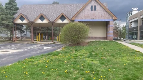 Closed Down Bank Stock Footage 152152676