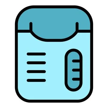 Closed e vape icon vector flat Stock Illustration