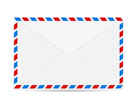 Closed envelope Stock Illustration