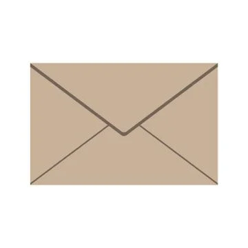 Closed envelope Stock Illustration