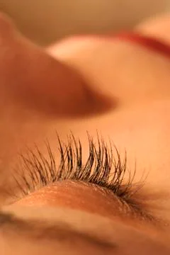 Closed eye Stock Photos