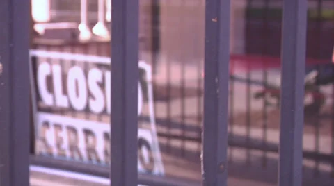 Closed Stock Footage 27545007